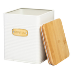 Банка для хранения крупы irmel, 3,2 л, молочная