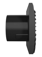 Вентилятор накладной SILENT D100 обратный клапан Matt black DICITI