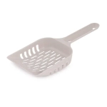 Совок для уборки кошачьего туалета (бежевый) (комплект 20 шт)