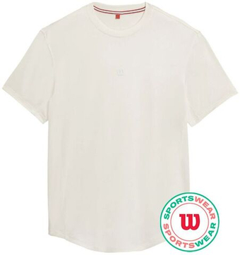 Мужская теннисная футболка Wilson The Everyday Performance - Бежевый