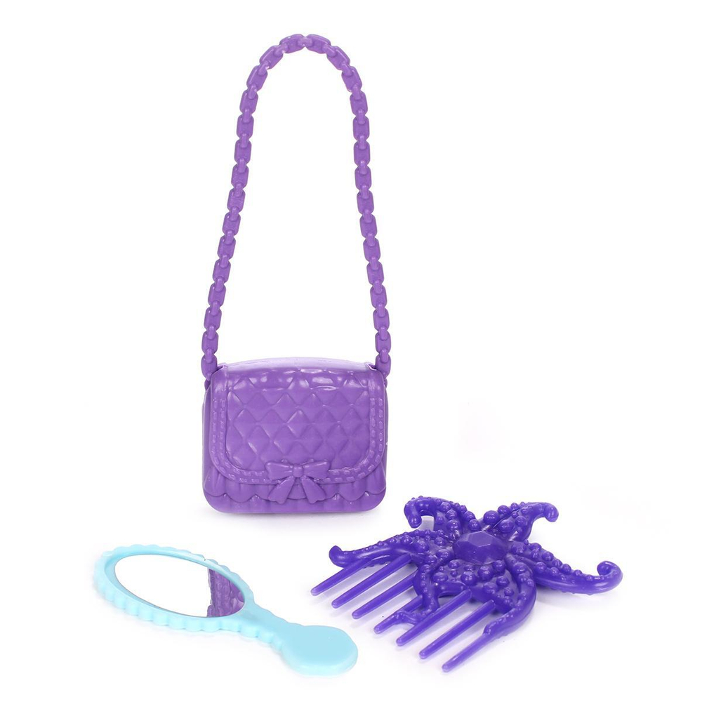 Русалка 32см, реал. глаза, пласт. хвост, аксес. (Likee girl)