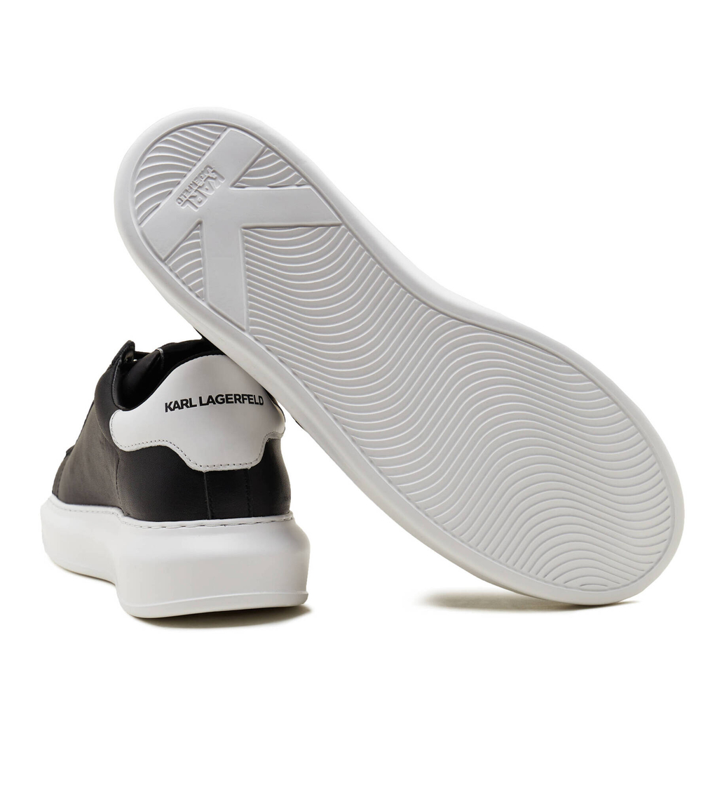 Кожаные кроссовки kapri karl nft lo lace Karl Lagerfeld - черный(KL52530N)