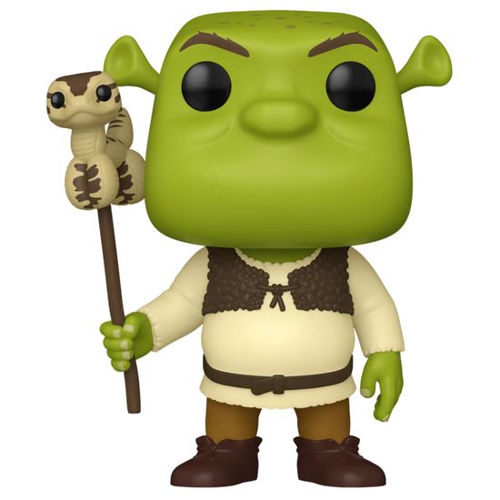 Фигурка Funko POP! Movies Shrek DW 30th Shrek w/Snake (1594) 81176 / Фигурка Фанко ПОП!  по мотивам мультфильма "Шрек", Шрек