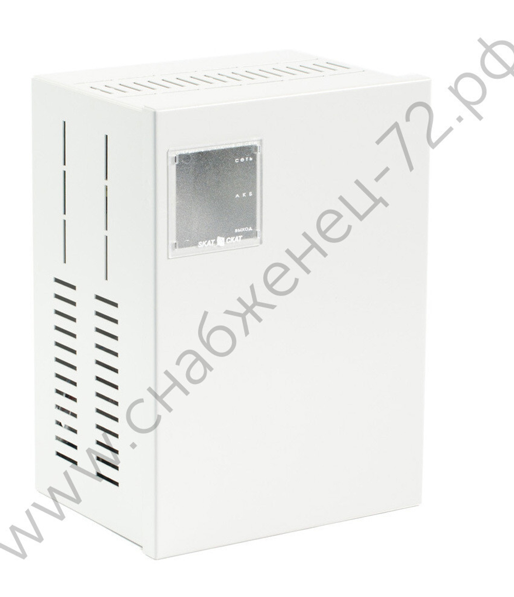 СКАТ-1200Р20 (СКАТ ИРП-12/5-26) источник питания 12В 5А от сети, 12В 10А и 20А от АКБ 1х17-26Ач