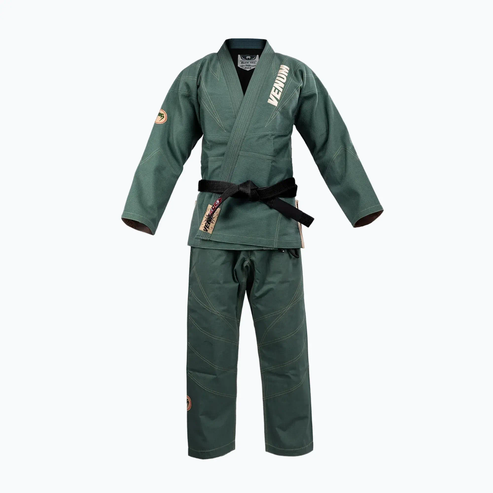 Кимоно Venum Elite 5.0 лесной/зелёный