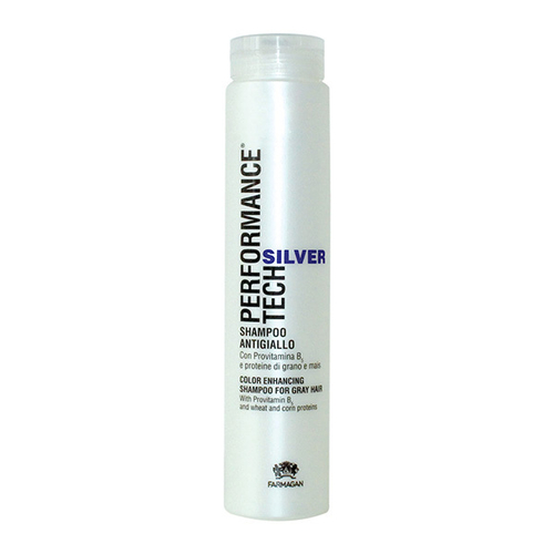Шампунь серебряный с анти-желтым эффектом Farmagan Performance Tech Silver Shampoo 250мл