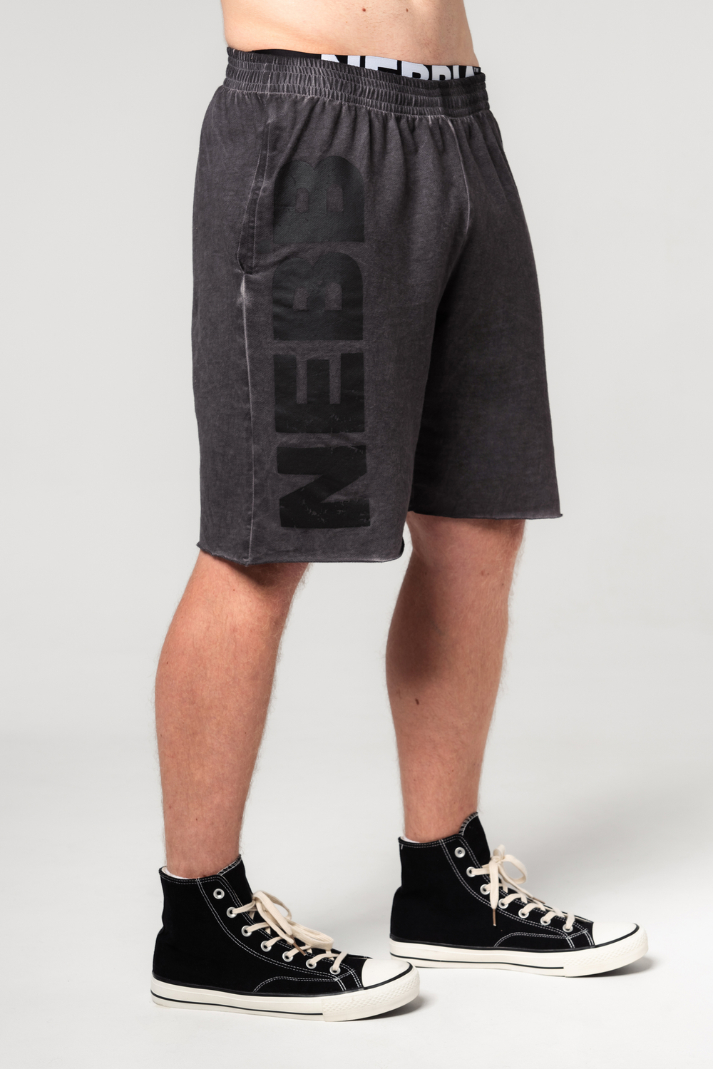 Шорты WASHED-OFF GYM SWEATSHORTS NO BS 367
