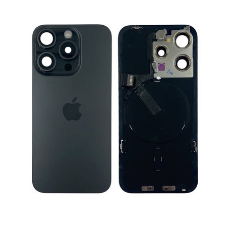 Задняя крышка для Apple iPhone 15 Pro (Снятый) Черный - OR
