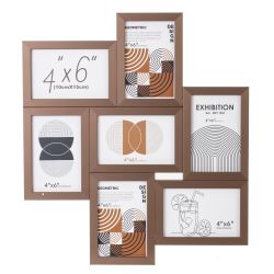 GAEM Фоторамка-панно для 6-ти фото, L47 W2 H32 см