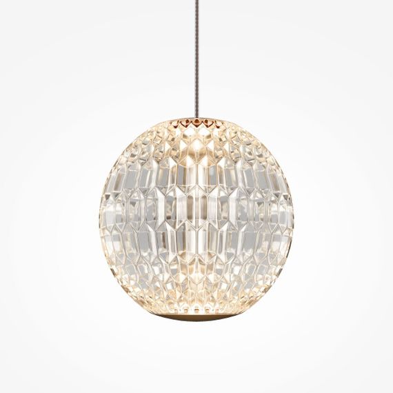 Подвесная светодиодная люстра Maytoni Sapphire MOD293PL-L18BS3K