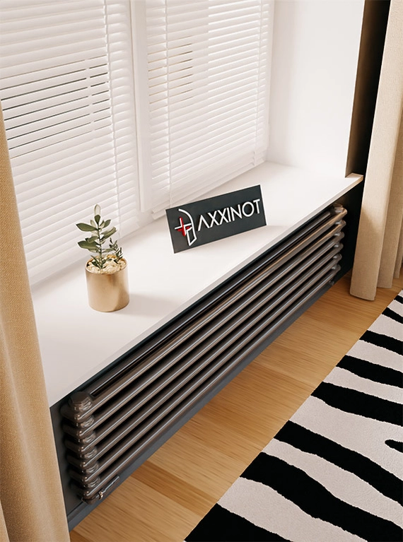 Axxinot Sentir Z 2100 - двухтрубный трубчатый радиатор шириной 1000 мм