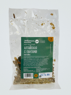 Алтайская с пантами, настойка 1 шт / Лаборатория самогона (Подарок, Выгодная упаковка)