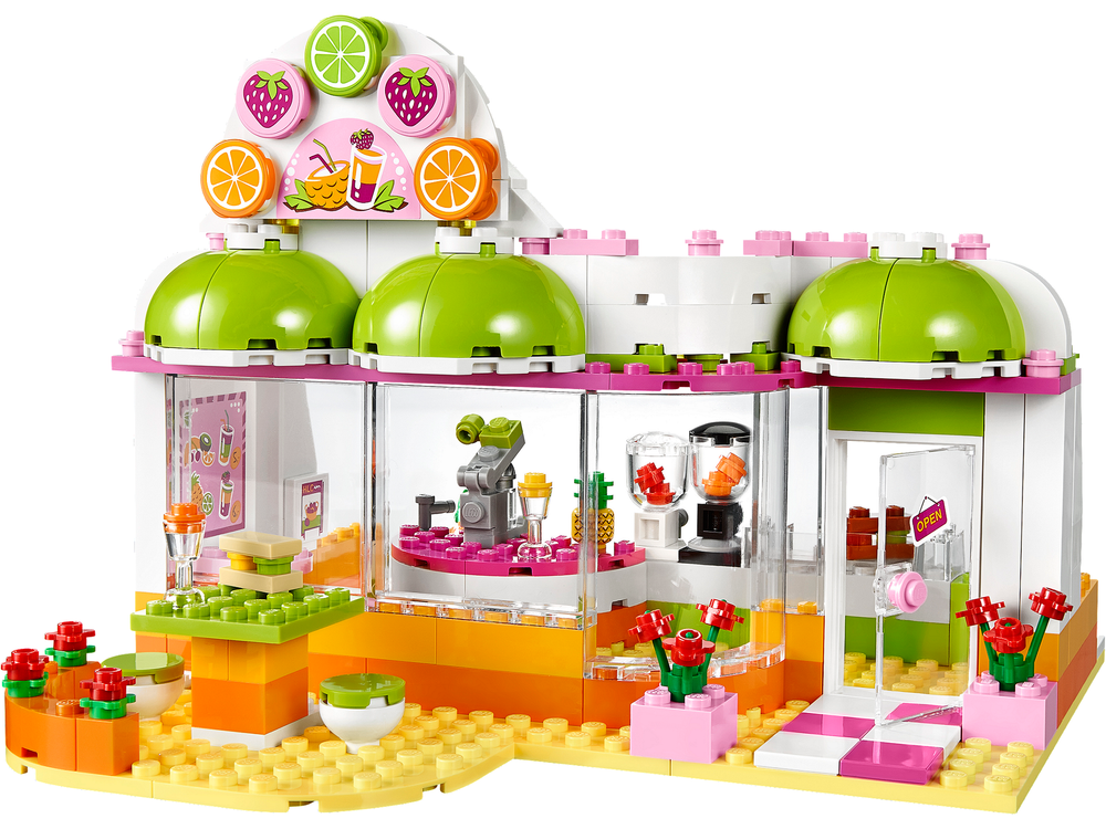 LEGO Friends: Фреш-бар Хартлейк Сити 41035 — Heartlake Juice Bar — Лего Френдз Друзья Подружки