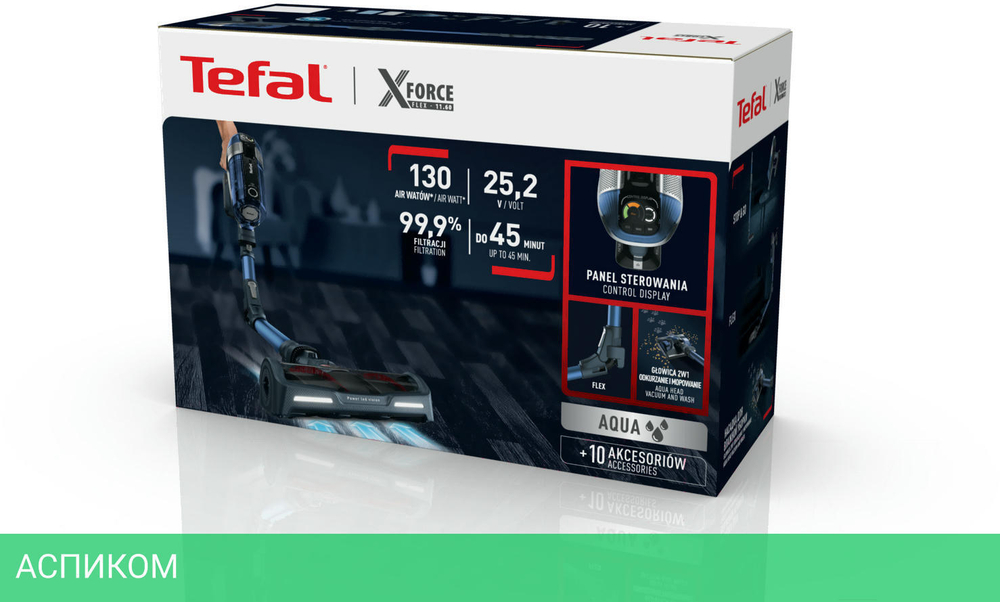 Пылесос Tefal TY9890WO