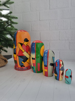 Матрёшка 5м 18см Кандинский-Малевич