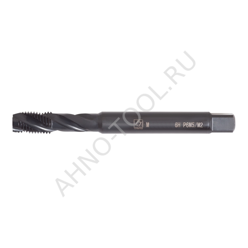 Метчик м/р М10х1,5 Р6М5/М2 DIN371 BLACK OXIDE, с винтовой канавкой, ТОЧИНТЕХ
