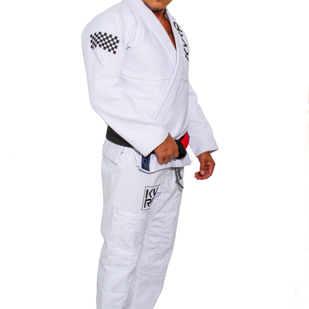 Кимоно KVRA 'Ficha bordados' - White