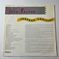 Винтажная виниловая пластинка LP Dave Travis Jukebox Cadillac (Польша 1991)