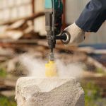 Коронка алмазная по бетону 72 мм, длина 90мм, М16, сегмент, хвостовик SDS-plus KRANZ