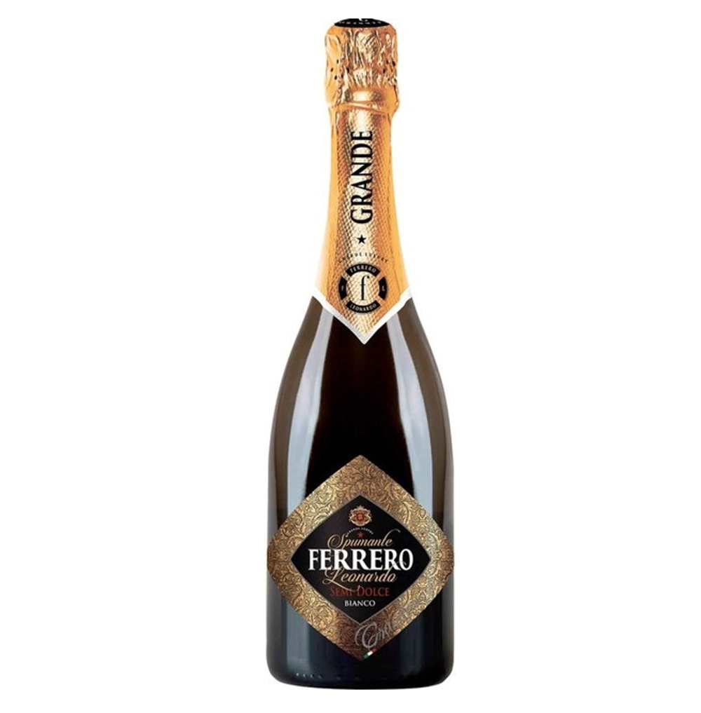 Ferrero Leonardo Moscato Dolce Bianco 0.75 л.