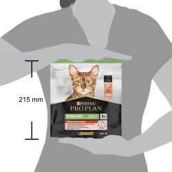 Pro plan cat adult sterilised vital functions сухой корм для стерилизованных кошек для поддержания функций почек, мозга и иммунитета, с высоким содержанием лосося - 400 г