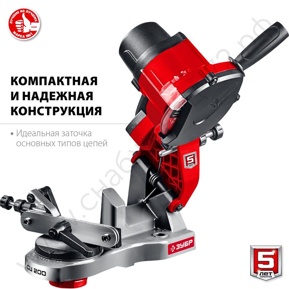 ЗУБР d 104 мм, 90 Вт, Точильный станок для пильных цепей (СЦ-200)