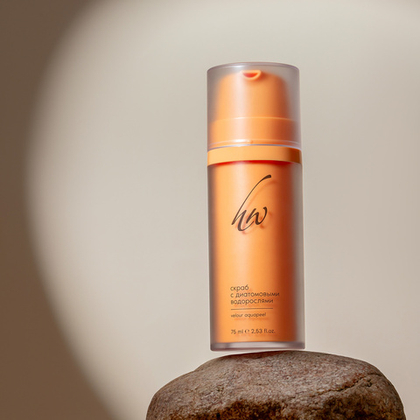 Скраб с диатомовыми водорослями VELOUR AQUAPEEL, 75 мл