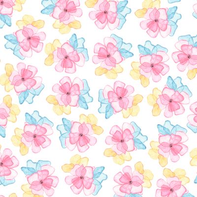 цветы мультиколор