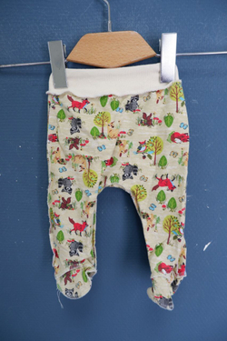 Ползунки из хлопка на 1-2 месяца