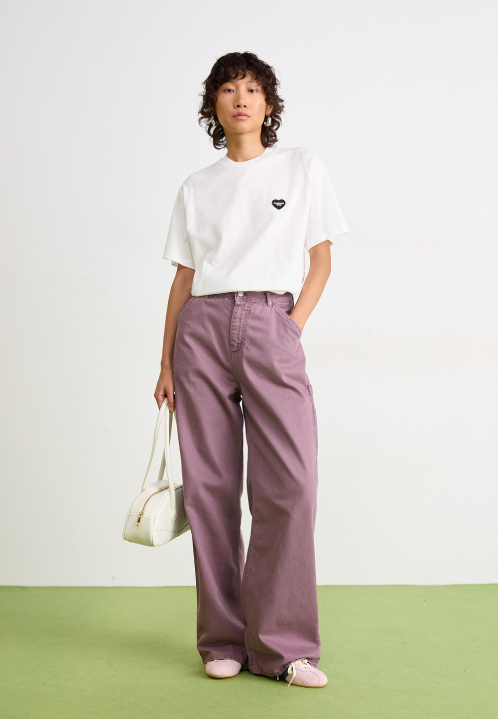 Carhartt WIP Джинсы свободного покроя - Фиолетовый