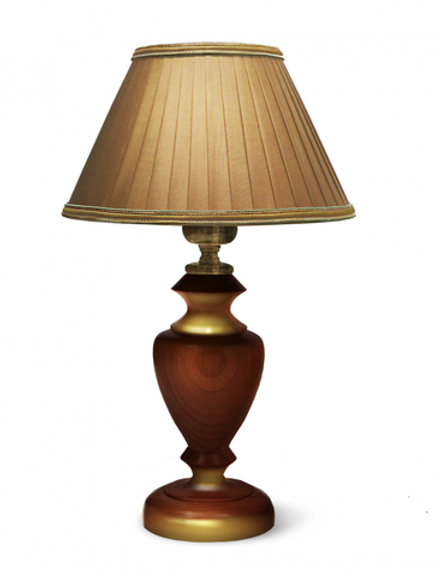 Лампа настольная Император Люкс (№11,плафоны красные,фурнитура золото)