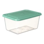 Емкость для продуктов прямоугольная 2л Фисташковый 205x150x100 мм