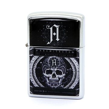 Зажигалка Architects череп (277)