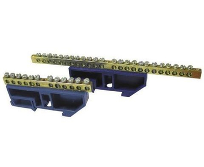 Шина 0 PE 63.10 латунь sn0-63-10 EKF