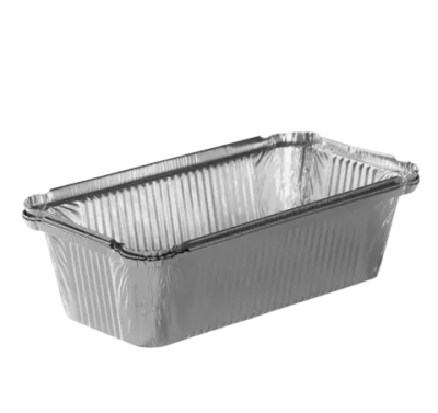Набор форм алюминиевых для выпечки Доляна, 865 мл, 2 шт, 21,7х11,3х5,3 см, цвет серебристый