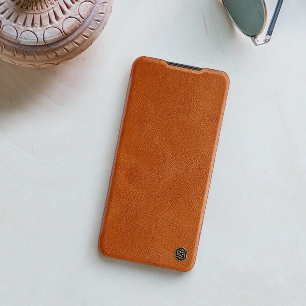 Кожаный чехол-книжка Nillkin Leather Qin для OnePlus 10 Pro