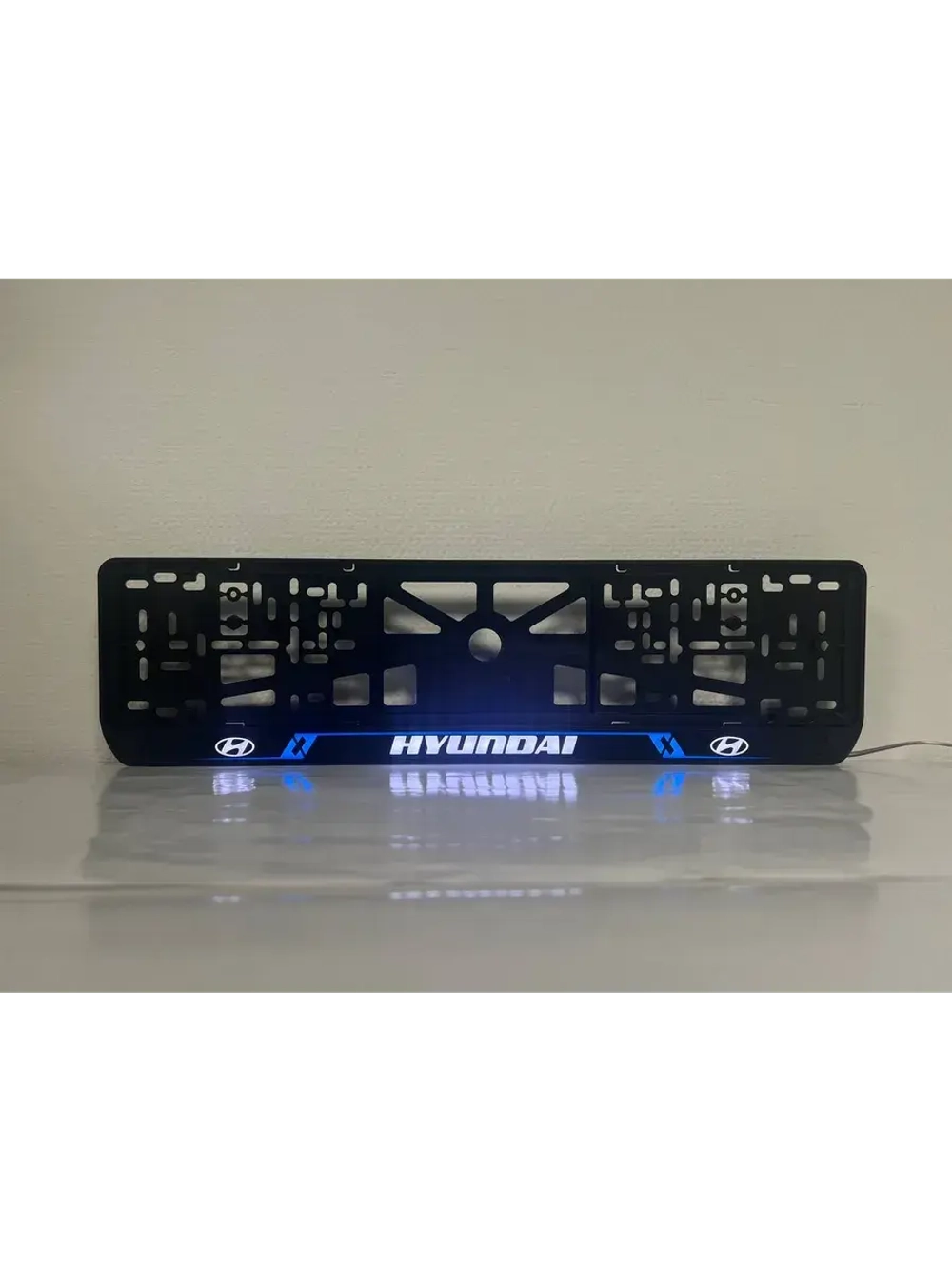 Рамка для номера с подсветкой. BL Hyundai.