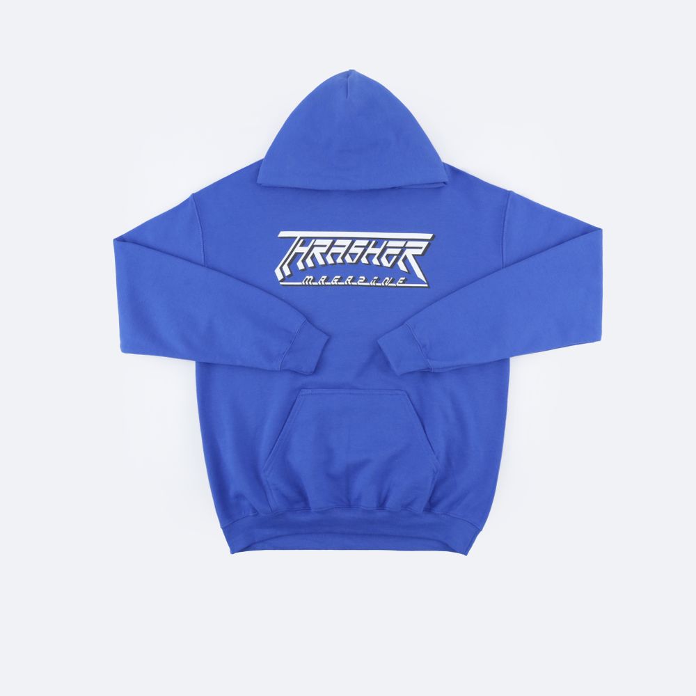 Худи Thrasher Future Logo Hood (royal)