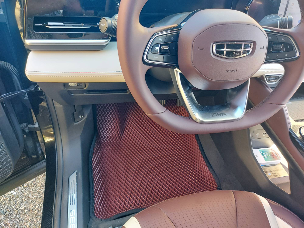 Автоковрики EVA для Geely Monjaro