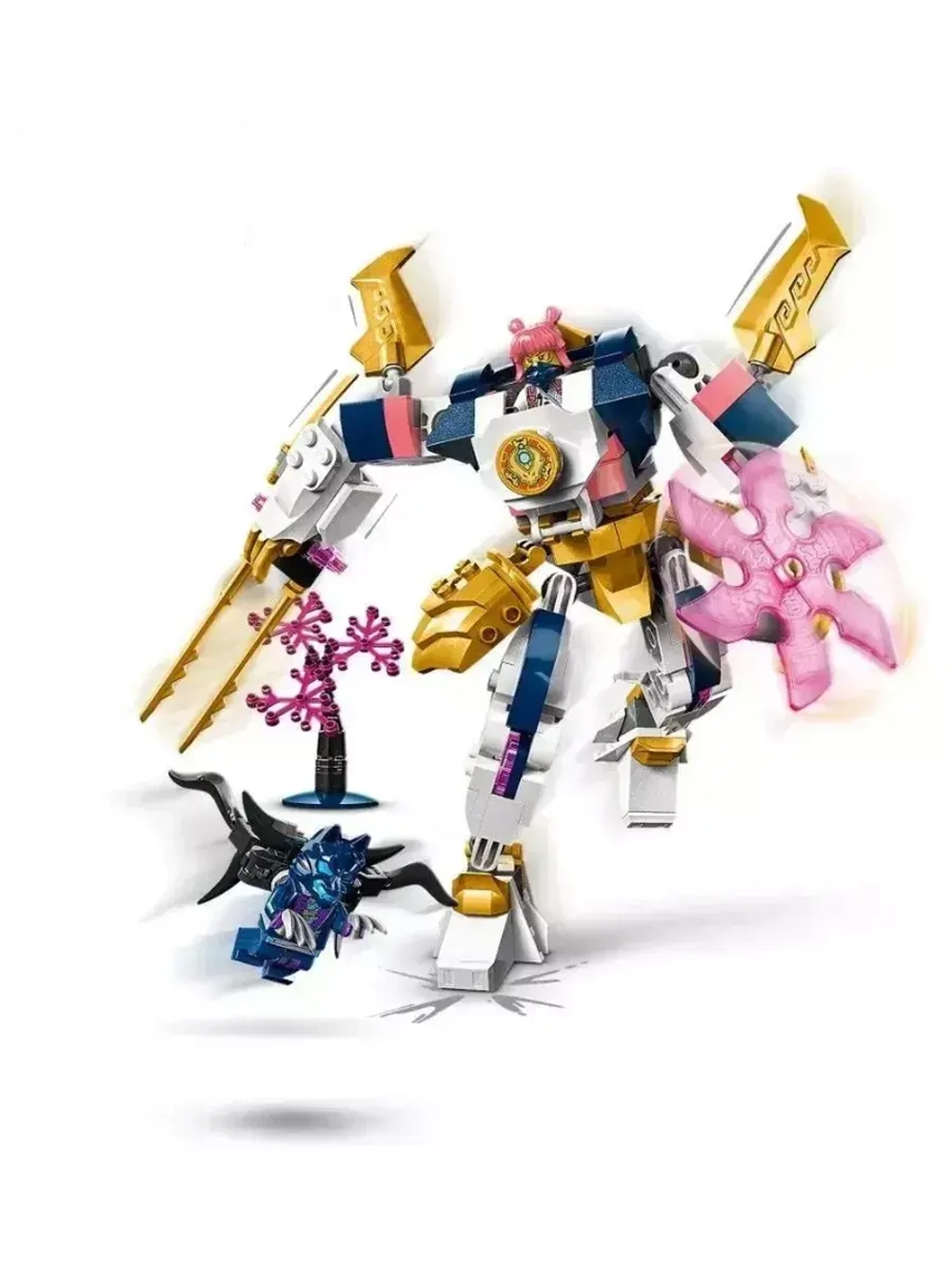 Конструктор Ниндзя Элементальный робот Соры 209 деталей