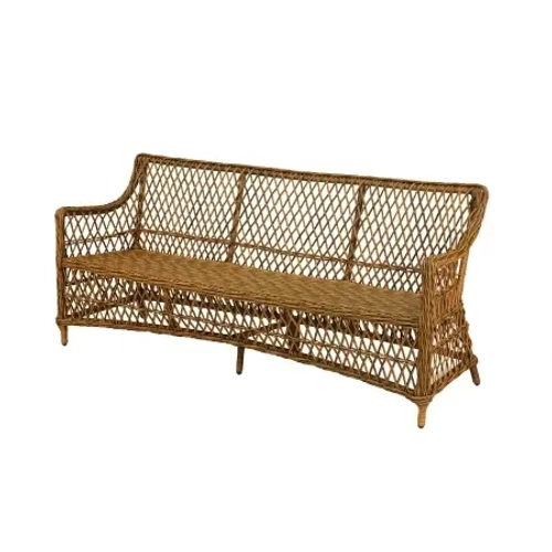 Плетеная Софа Марсель 3х-местная (плетение ромб)