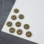 Разделитель для бусин, 6мм, античная бронза