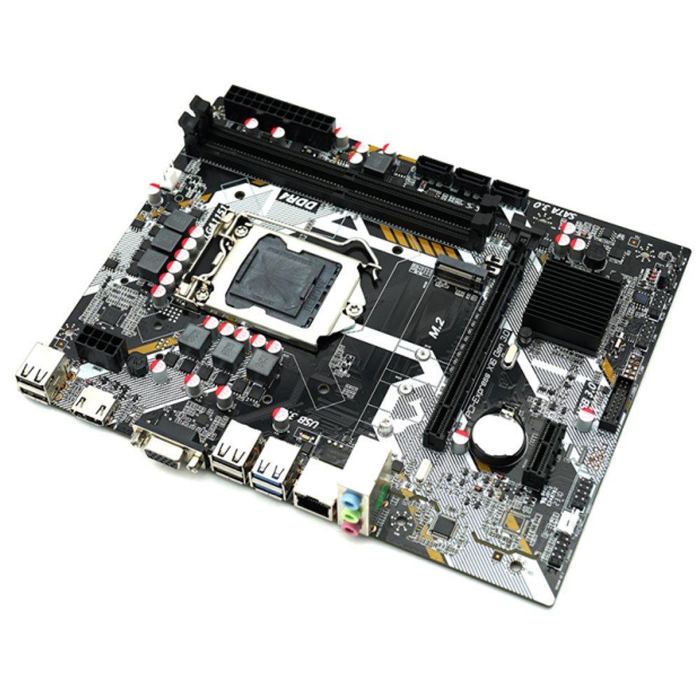 Материнская плата AFOX IB250-MA6-V4, Socket1151, mATX, Retail, 2xDDR4, PCIe3.0, 1xM.2, GLAN, 2xPS/2, 6xUSB2, 4xUSB3, CPU TDP 95Вт, VGA, HDMI