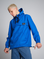 Анорак мужской без утеплителя васильковый Город Горький