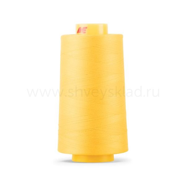 Нитка Gutermann Mara 120 (5000 метров), 1 боб., универсальная | 106 т.желтый
