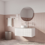 Тумба подвесная IDDIS Aiger, под столешницу, 100 см, белый, AIG10W0i95