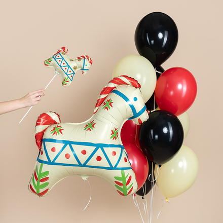 Композиция из воздушных шаров "Русский стиль" (лошадка)