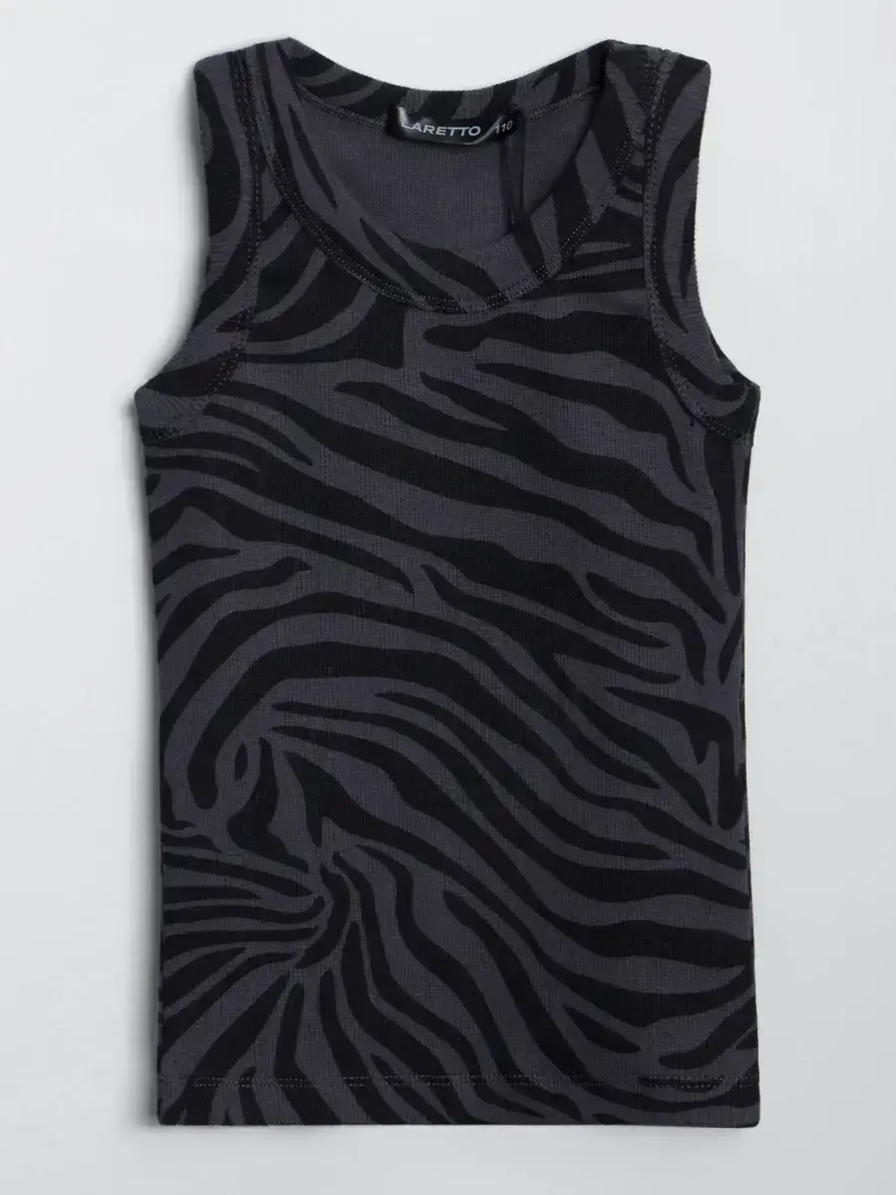 Майка для девочки на лето в рубчик