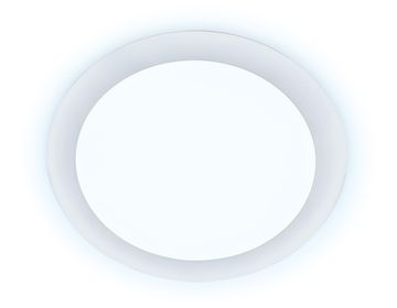 Встраиваемый светодиодный светильник DLR 20W 6400K 185-250V (200W) (D225mm/A200mm) 300186 белый Downlight Ambrella