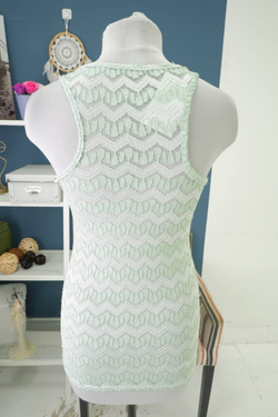 Топ с кружевом 44 размер